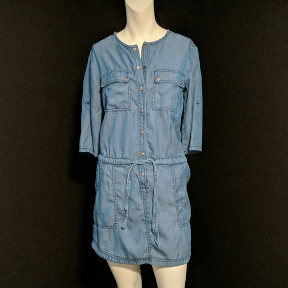 trina turk denim dress